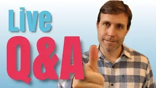 Live English Lesson to Improve Your Fluency | Q&A Conversation