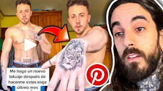 RENE ZZ reacciona al HOMBRE que SE HIZO TODOS LOS TATUAJES DE PINTEREST A LA VEZ