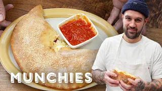 Making Calzones with Frank Pinello from the Pizza Show