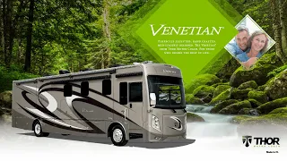 Take A Guided Tour Of The Venetian Class A Diesel Pusher From Thor Motor Coach