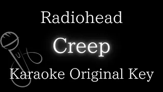 【Karaoke Instrumental】Creep / Radiohead【Original Key】