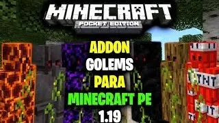 Minecraft Golem Modu (Golems addon) Nasıl Yapılır +1.19 (Linkli)