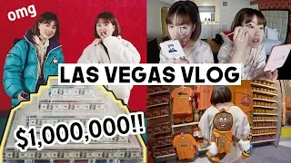 Las Vegas VLOG: GRWM Daily Makeup, Korean Cafe, Shopping, Hershey’s Chocolate World | Q2HAN