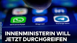 NANCY FAESER: Radikalisierung in den sozialen Medien! Jetzt schlägt die Bundesinnenministerin Alarm