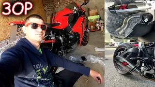 СЛАГАМ НОВОТО ГЪРНЕ (DOMINATOR HP3)(HONDA CBR1000RR)