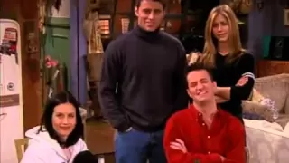 Friends - Chandler's "He has a gun!"