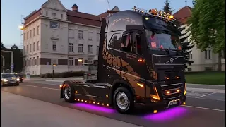 kamiony v Prostějově 15.7.2022
