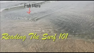 Reading the Surf for Surf Fishing