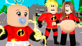 O BEBÊ INCRIVEL NASCEU no BROOKHAVEN : Historinhas de Roblox