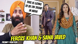 Indian Reaction on PROMO 1 | TEASER 3  | Feroze Khan | Sana Javed | Nimra Khan