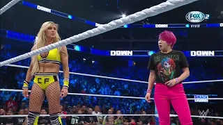 Asuka defiende a Charlotte Flair de Damage CTRL - WWE Smackdown 29/09/2023 (En Español)