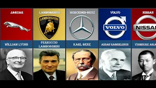 list of founder of car companies from different countries