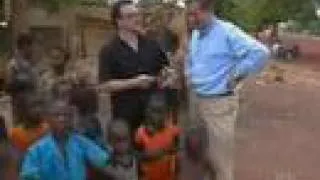 Bono and Brian Williams in Africa- Out of Africa