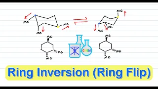 Cyclohexane Ring Inversion (Ring Flip)