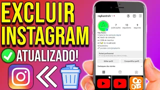 COMO EXCLUIR CONTA DO INSTAGRAM em 2024