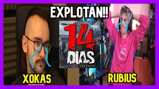 Rubius y Xokas se ENOJAN bien feo con DayZ (14 días) y EXPLOTAN!