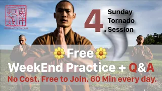 🌼 WeekEnd Practice 🌼 Session 4: Sunday Tornado (60 Min) + Q&A (30 Min)