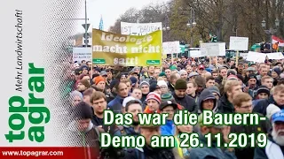 40.000 Bauern vor Brandenburger Tor in  Berlin  +++ Land schafft Verbindung +++