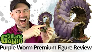 Purple Worm Premium Figure - WizKids D&D Icons of the Realms Prepainted Minis