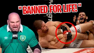 ELITE Fighters Who Were BANNED from the UFC