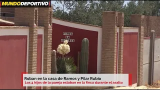 ¡ROBAN en casa de SERGIO RAMOS con sus CUATRO HIJOS dentro!