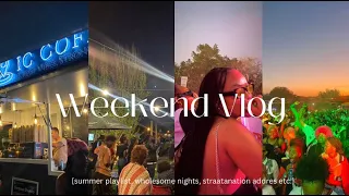 Weekend Vlog :Summer Playlist, Wholesome Nights, Straatanation Address etc.|| SOUTH AFRICAN YOUTUBER