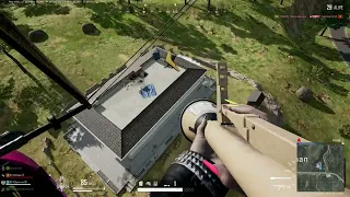 Amazing PUBG Glider rescue with Panzerfaust