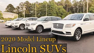 Model Lineup | 2020 Lincoln Luxury Sport Utility Vehicles with Jonathan Sewell Sells