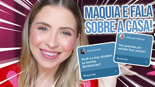 ATUALIZANDO VOCÊS SOBRE A CASA NOVA! QUANDO VAI FICAR PRONTA? (MAQUIA E FALA) | FERNANDA TUMAS