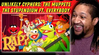 UNLIKELY INDEED! | Reaction to UNLIKELY CYPHERS: THE MUPPETS - THE STUPENDIUM ft. EVERYBODY