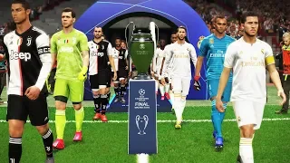 Real Madrid vs Juventus - Final UEFA Champions League UCL - Penalty Shootout - PES 2019