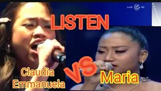 Which's better? LISTEN - Maria & Claudia Emmanuela Santoso