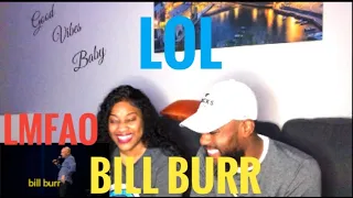 NOW THIS IS A HEALTHY ARGUMENT! BILL BURR- BILL BURR AND HIS WIFE ARGUE ABOUT ELVIS (REACTION)