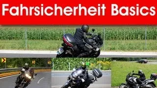 Motorrad fahren lernen - How to - Fahrsicherheitstraining - Blicktechnik, Bremstechnik, Linie