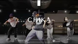 CHIKA "Simon Says/Megan Thee Stallion Feat.Juicy J" @En Dance Studio SHIBUYA SCRAMBLE