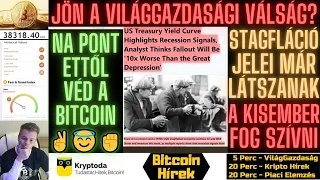 Bitcoin Hírek (530) - Jön a VilágGazdasági Válság❓ StagFláció látszik, Megint a Kisember fog Szívni❗