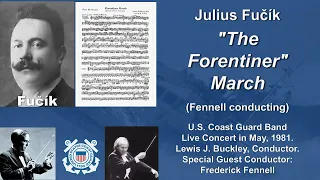Florentiner Marsch by Julius Fučík - Frederick Fennell & The USCG Band, in May of 1981