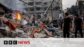 Israel says Gaza border finally secured as air strikes continue – BBC News