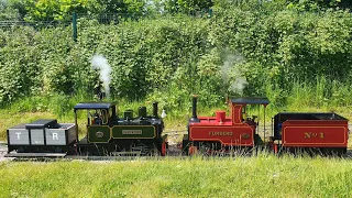 Colne Valley Miniature Railway- Edward Watkin + Furbero No.1