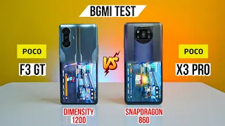 Poco F3 GT vs Poco X3 Pro Pubg Test, Heating and Battery Test | Snapdragon vs Dimensity 🔥