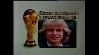 Jurgen Klinsmann - West Germany - All Goals at Italia 90
