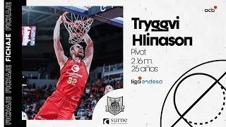 TRYGGVI HLINASON, centimeters for the painting of Surne Bilbao Basket | Liga Endesa 2023-24