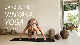 Yoga für den gesamten Körper| Energie und Beweglichkeit | 25 Minuten