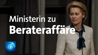 Verteidigungsausschuss: Berateraffäre belastet von der Leyen