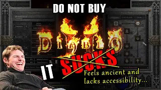 DO NOT BUY Diablo 2 Resurrected - YOU DESERVE BETTER!