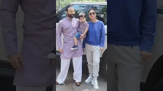 Taimur Ali Khan With Mom & Dad 😎🌟👌Mommy Kareena Kapoor & Daddy Saif Ali Khan #kareenakapoor #shorts