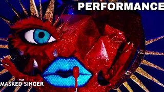 Queen of Hearts Sings "La Vie En Rose" by Édith Piaf  | Teh Masked Singer | Season 6