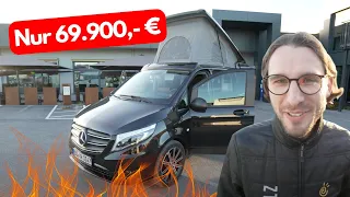 VANLIFE in everyday life. Only 69.900,-€ Mercedes Benz Vanturer MB Vito. Veregge 2023