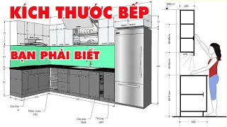 Kích Thước Bàn Bếp, Tủ Bếp Chuẩn Theo Phong Thuỷ Việt Nam | Mẫu Nhà Đẹp