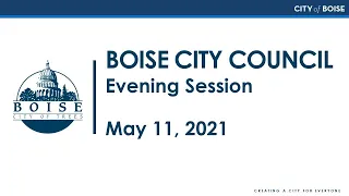 City Council Regular Evening Meeting - 5/11/21